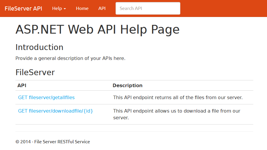 API Docs 1